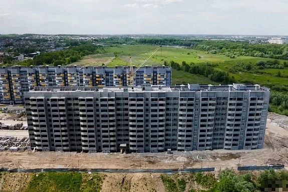 46.5 м², 1-комнатная квартира