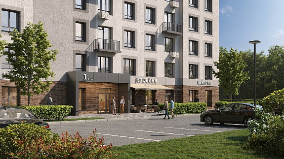 41.94 м², 1-комнатная квартира