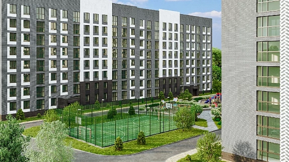 40.9 м², 1-комнатная квартира