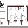 64.26 м², 3-комнатная квартира