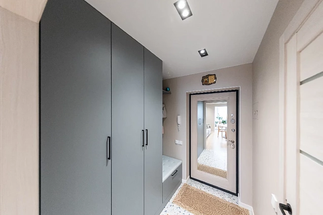 45.4 м², 1-комнатная квартира