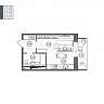 31.91 м², 1-комнатная квартира