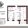 62.93 м², 3-комнатная квартира