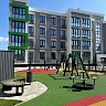 43 м², 1-комнатная квартира