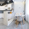50 м², 1-комнатная квартира