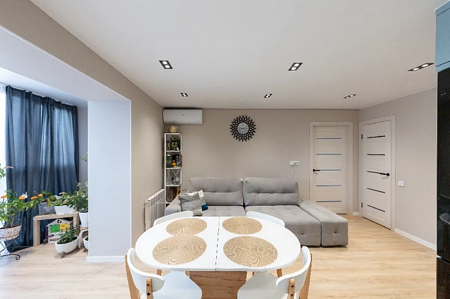 45.4 м², 1-комнатная квартира